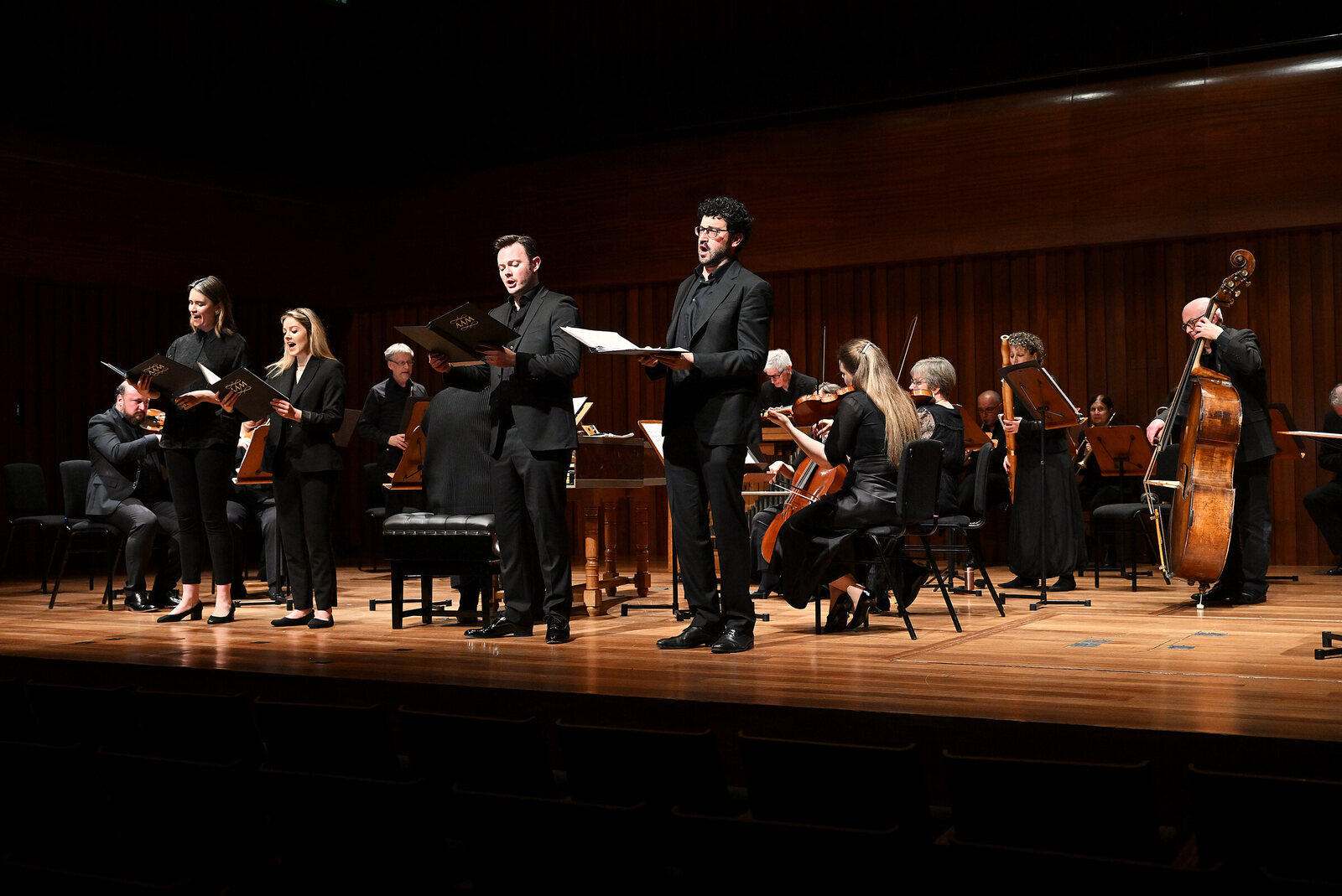 Ben Kazez with the Academy of Ancient Music